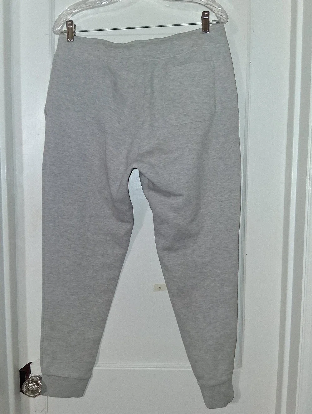 Polo Ralph Lauren Men's Gray Jogger Sweatpants Embroidered Pony Logo Medium